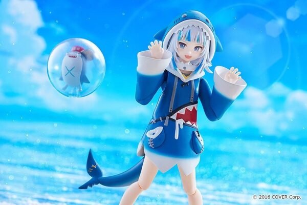 [可動模型] Good Smile figma 618 hololive 噶嗚古拉 Gawr Gura 鯊鯊 可動完成品